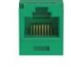 Panduit CJ5E88TGGR Mini-Com Green RJ45 Keystone Punch Down Jacks (Lot