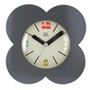 Orla Kiely Flower Alarm Clock, Analog Clock, 6.3 inches (16
