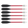 6Pcs Crossbow Arrows Double Screw Fixing Aluminum Alloy Shooting Bow