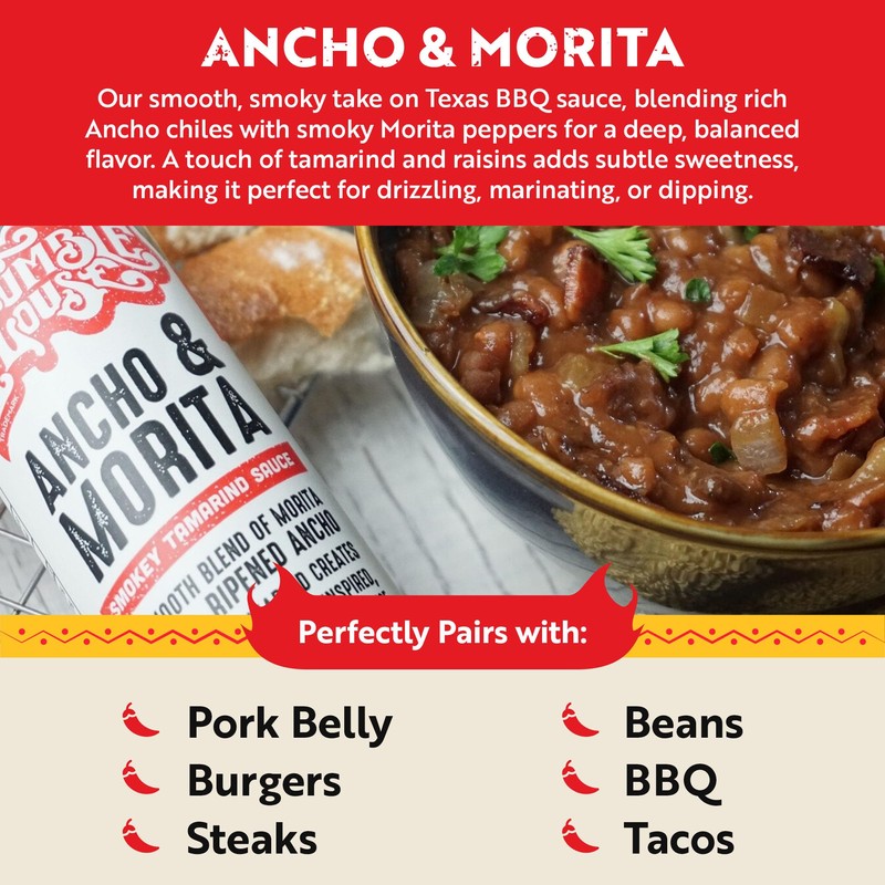 Humble House - Ancho & Morita Chiles Hot Sauce, Low