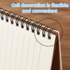 Eidoct 5 Pack Spiral Lined Notepad A5, 120 Pages 60