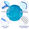 Pool Skimmer Net, Swimming Leaf Rake Fine Mesh Frame Net