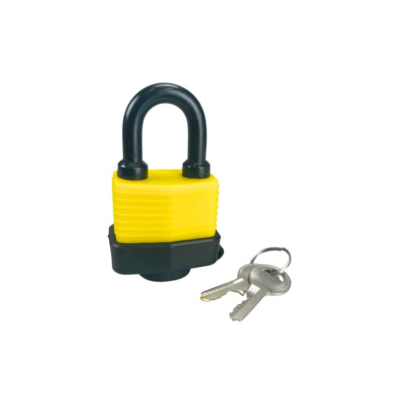 SAFEGUARD 1-1/8" Short Shank Waterproof Laminated Padlock || Heavy Duty