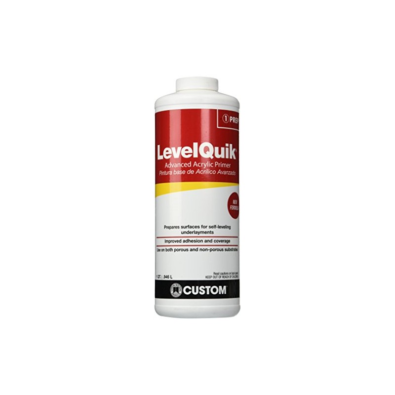 Custom Building Products CPQT Quart Levelquik Latex Primer