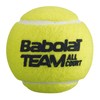 Babolat 502081 TEAM ALL COURT Tennis Balls, Yellow, 4 Pack
