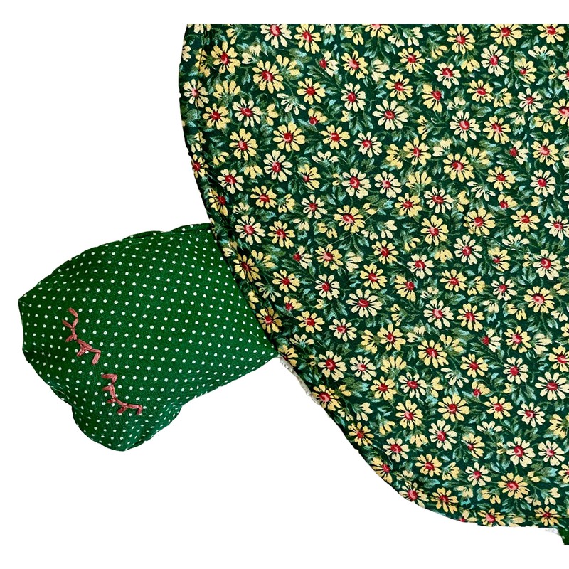 Kitchen Turtle Foot Floor Mop Handmade for small kitchen spills,