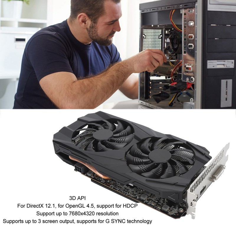 GTX1060 3G GDDR5 192bit Graphics Card DisplayPort DVI HD Multimedia