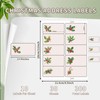 300 Pieces Christmas Address Labels 2 x 4 Inches Printable
