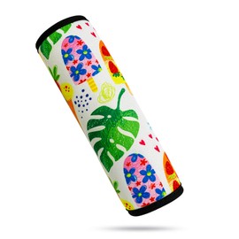 Child Seat Belt Pads for Children, Seat Belt Protector, Shoulder Pads, Suitable for Car and Backpack, Car Seat Belt Pad Cover, Webbing Cover, Car Accessories with Cute Pattern for Girls, Pack of 1