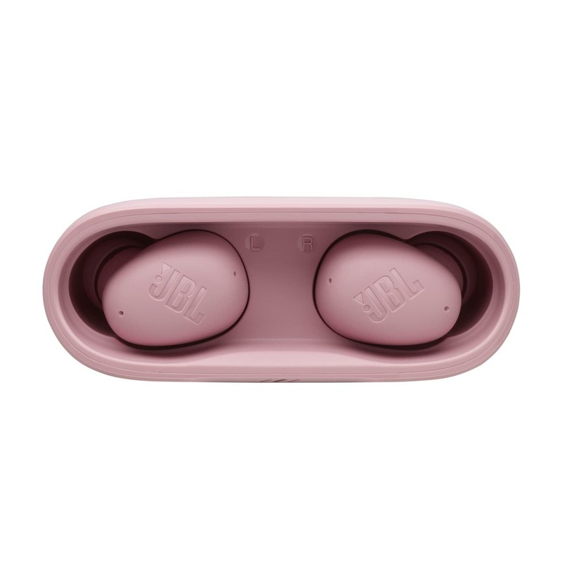 JBL Wave Buds 2 True Wireless Noise Cancelling Earbuds, Pink