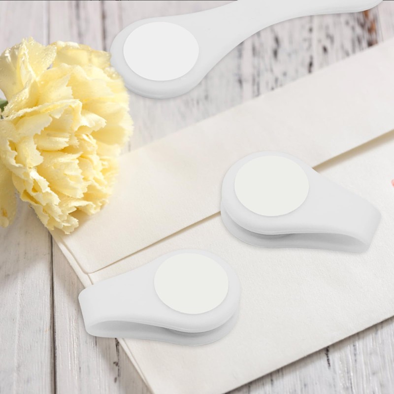 3Pcs Magnetic Shower Curtain Clips, Shower Curtain Hooks, Not Easy