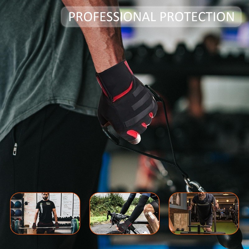 LEFAFA Workout Gloves for Men and Women, Weight Lifting Gloves