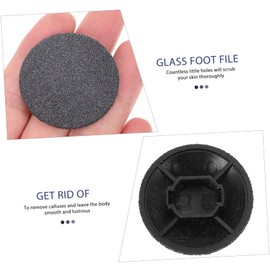 WOONEKY 10pcs Round Automatic Pedicure Trimmer Supplies Replacement Heads Particles Foot Care Tools Foot Cleaning Gadgets