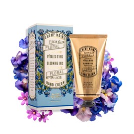 Panier des Sens Moisturising Hand Cream Dry Hands & Skin Iris Blossom Hand Lotion Moisturising Cream Hand Mask Olive Almond Oil Hand Care from France 97% Natural Ingredients 75 ml