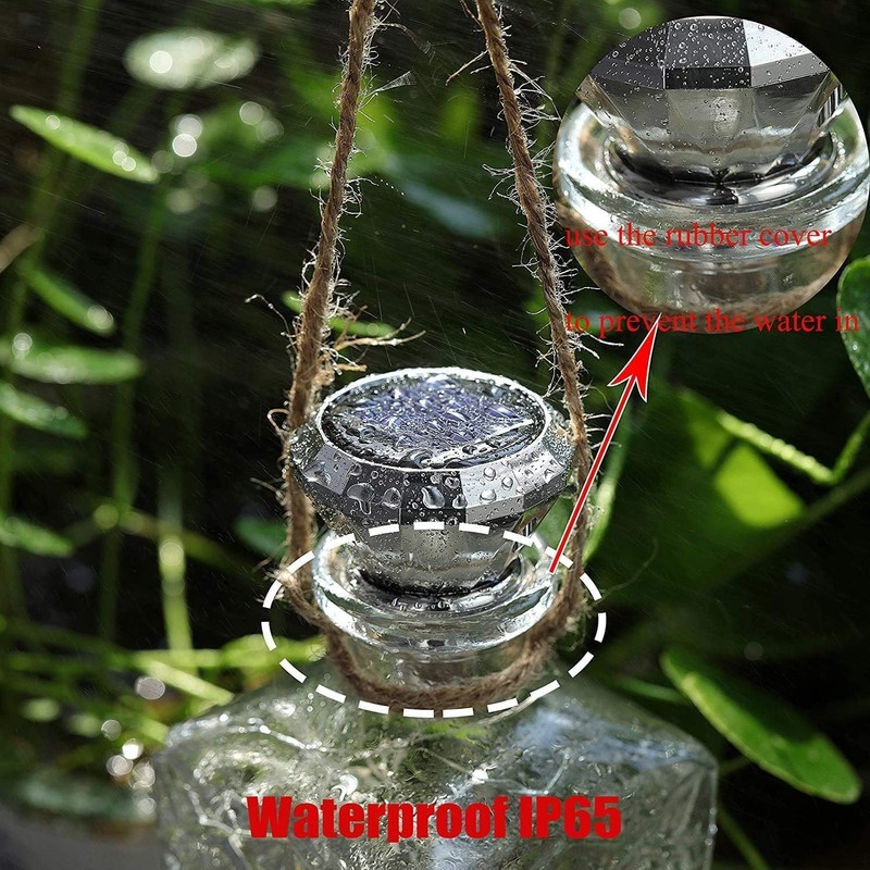 Upgraded 12 Pack Diamond Solar Wine Bottle Lights, 20 LEDs