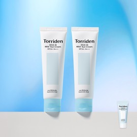 Toriden 토리든 다이브인 무기자차 마일드 선크림  60ml x2개 (SPF 50+ PA++++) +모이스처 선크림 20ml 증정 Toriden Dive-In Non-Chemical Mild Sun Cream 60ml x2pcs (SPF 50+ PA++++) + Free Moisture Sun Cream 20ml