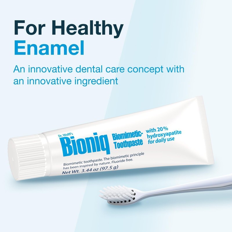 Bioniq Classic - 20% Hydroxyapatite Toothpaste, bioHAP and Fluoride Free
