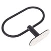 Bathroom 304 Stainless Steel Wall Mounted Towel Rack Storage Holder