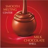 Lindt LINDOR Milk Chocolate Truffles, Milk Chocolate Candy with Smooth,