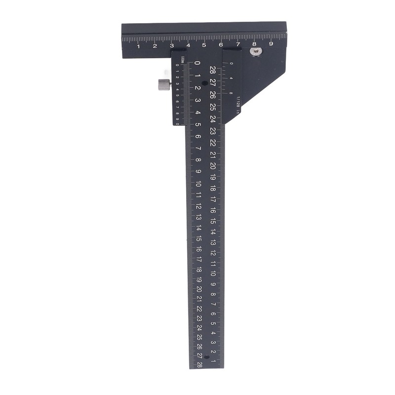 0 to 280mm T Shaped Ruler Aluminum Alloy Accurate Scale