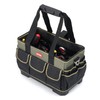 Justzon Tool tote bag with handle, Tool bag organizer, electrical