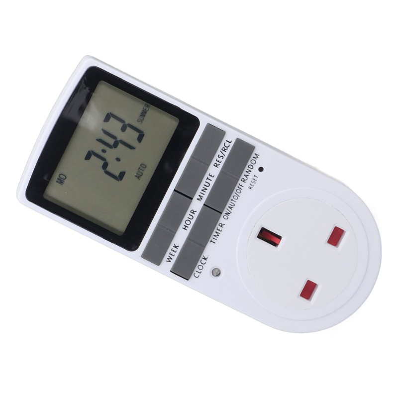 Timer Outlet Digital Intelligent Energy Saving Flame Retardant High Power