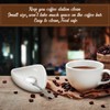 4 Pieces Coffee Spoon Rest and Spoon Small Teaspoon Holder