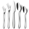 HaWare 40-Piece Silverware Set, Stainless Steel Flatware Service for 8,
