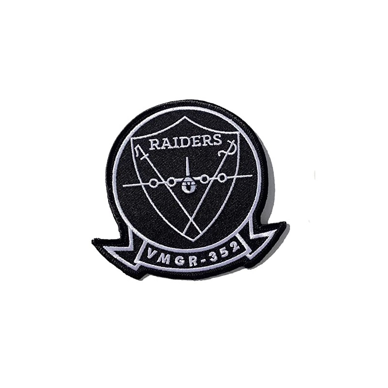 Squadron Nostalgia LLC VMGR-352 Raiders Patch – Sew On, 4.5"
