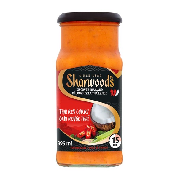 Sharwood's Cooking Sauce Thai Red Curry 395mL
