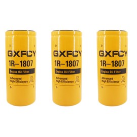 1R-1807 Oil Filter Compatible With Caterpillar CAT 3116 3126 3126B 3304 3306B 235B 312D 320B 320D 322B 324D 325D 328D 329D 330D