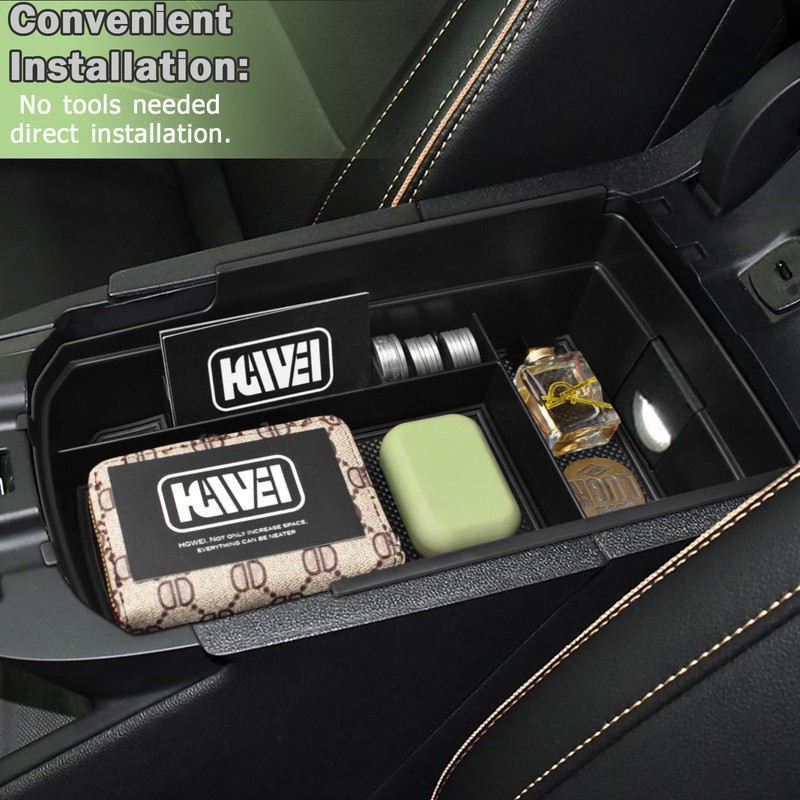HGWEI Center Console Organizer Compatible with GMC Terrain 2018-2024 Interior