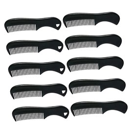 VICASKY Men's Beard Comb Set 10pcs Compact Combs for Beard and Facial Hair Grooming Travel-Friendly Hair Care Accessories Clip