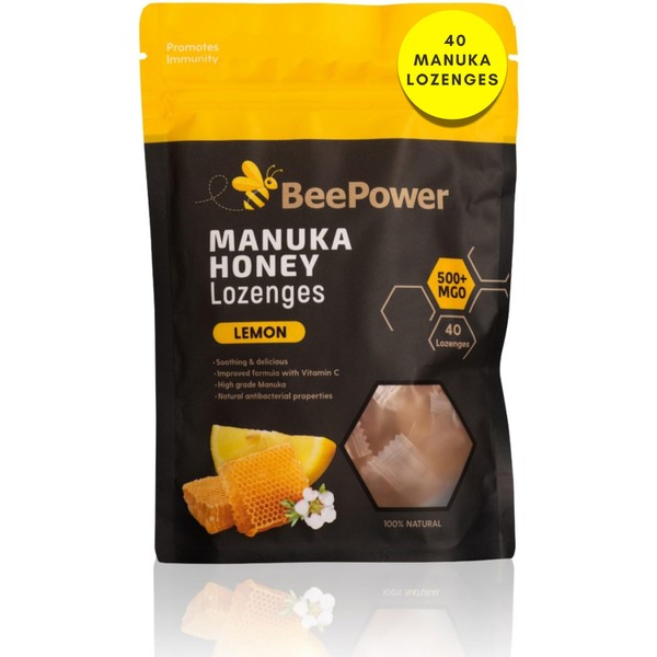 Bee Power Manuka Honey Lozenges | MGO 500+ Manuka Honey