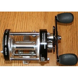 Ming Yang Black CL60 Baitcast Fishing Reel Muskie Catfish & Saltwater