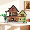 BNG Medieval Cabin Building Set, House Building Block Set with