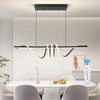 INAOSN Modern LED Island Lights, 3300k-6500K Dimmable Pool Table Light