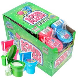 Sour Flush Toilet Candy, 12 Pack, 3 Assorted Flavors, Toilet Candy, Fun Poop Candy, The Hampton Popcorn & Candy Company