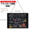 NOELAMOUR Chalkboard Black Board Wall Hanging Double Sided Sign Sign
