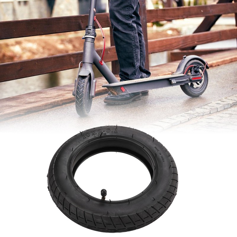 10x2‑6.1 Thickening Wheel Tire Wear Resistant Texture Electric Scooter Rubber