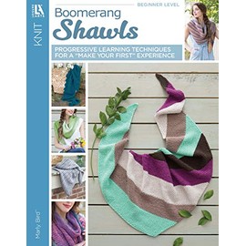 Leisure Arts Boomerang Shawls Book