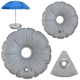 Rierousy Pack of 2 Umbrella Stand Weight Bag Water 90 cm / 50 cm Calibre Weight Bags Parasol, Umbrella Base Weight Bag Suitable for Attaching Umbrella Stands on Balconies, Beaches etc