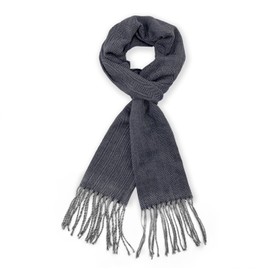 Vimate Navy Cashmere Feel Scarf for Men and Women - Lightweight, Large, Soft (Style 9)