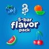 Airheads Candy, Assorted Flavors, 5 Individually Wrapped Full Size Bars