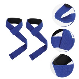 WHAMVOX 2pcs Wear-Resistant Gym Strap Professional Lifting Wrist Band for Weightlifting Strength Training and Fitness Convenient Non- Support for -Term Use