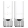 Coffee Grinder Portable Small Electric Rechargeable Household Automatic Coffee GrinderWhite