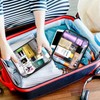 Oderra 2 Borse da Valigia Trasparente, TSA Beauty Case da