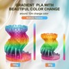YOUSU Rainbow PLA Filament 1.75mm, Rainbow PLA 3D Printer Filament