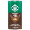Starbucks Espresso & Cream, 6.5 Fl Oz Cans (Pack of