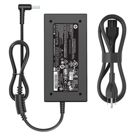 Cargador delgado para portátil HP Pavilion Gaming 15 16 ZBook StudioG3 G4 G5 G6 G7 G8, Omen 15 17, compatible con ADP-200HBB TPN-CA03 TPN-DA10 TPN-LA21, adaptador de alimentación de CA